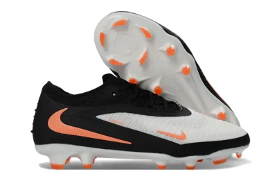 Chuteira Nike Phantom GX III Elite FG Campo - Branca, preta e laranja (cópia) (cópia) (cópia)
